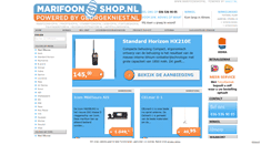 Desktop Screenshot of marifoonshop.nl